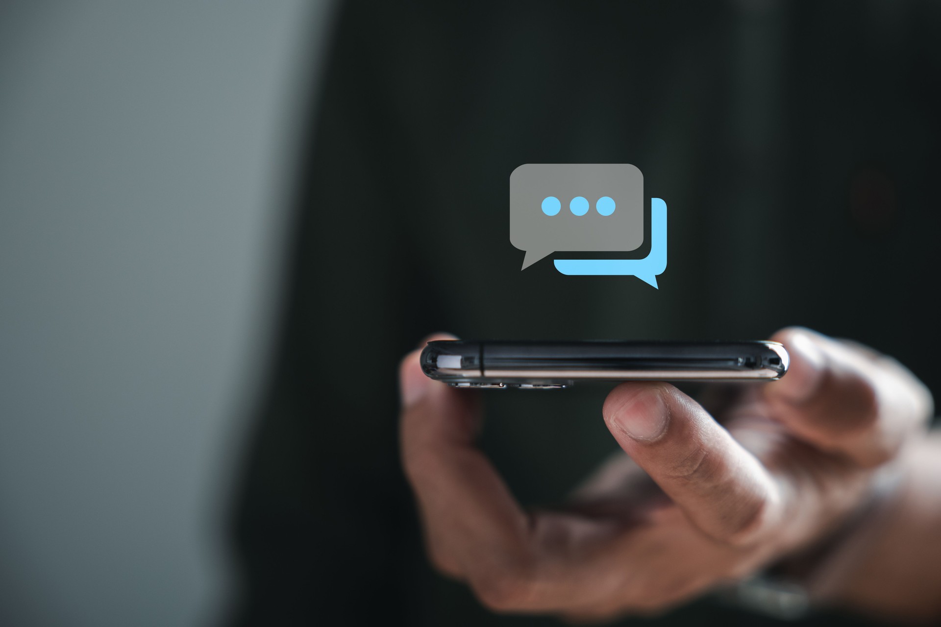 Young man using smart phone,Social media concept Young man using smart phone,Social media concept